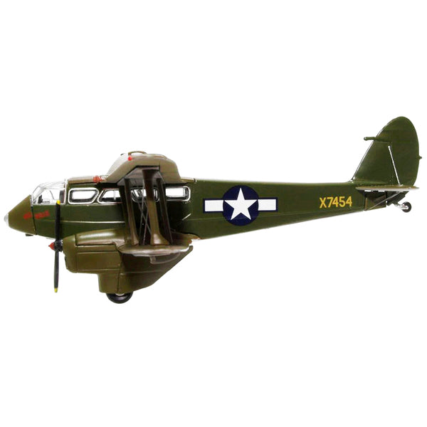 De Havilland D.H.89 Dominie Dragon Rapide Aircraft "Wee Wullie" "27th Air Force Group 8th AF USAAF" 1/72 Diecast Model Airplane by Oxford Diecast