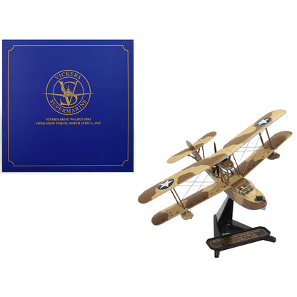 Supermarine Walrus MKI Aircraft "Operation Torch North Africa" (1942) Royal Air Force "Oxford Aviation" Series 1/72 Diecast Model Airplane by Oxford Diecast