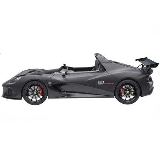 Lotus 3-Eleven Matt Black with Gloss Black Accents 1/18 Model Car by Autoart