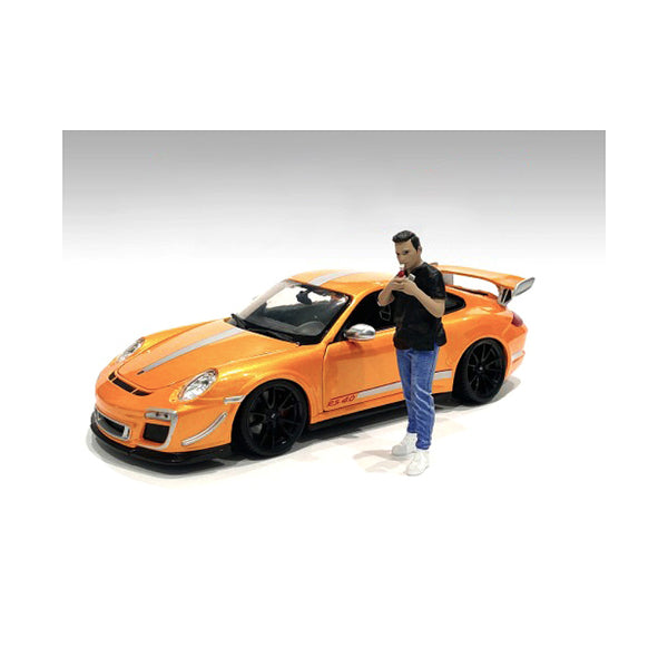 "Car Meet 1" Figurine VI for 1/18 Scale Models by American Diorama