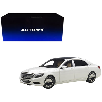 Mercedes Maybach S Class S600 White 1/18 Model Car by Autoart