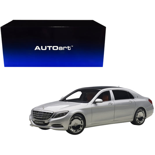 Mercedes Maybach S Class S600 Silver 1/18 Model Car by Autoart