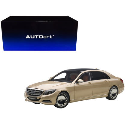 Mercedes Maybach S Class S600 Champagne Gold 1/18 Model Car by Autoart