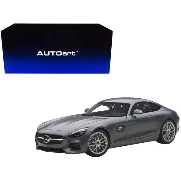 Mercedes AMG GT S Matt Grey 1/18 Model Car by Autoart