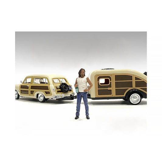 "Campers" Figure 3 for 1/18 Scale Models by American Diorama