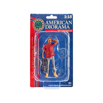 "Campers" Figure 4 for 1/18 Scale Models by American Diorama