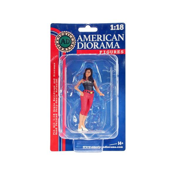 "Pin-Up Girls" Carroll Figure for 1/18 Scale Models by American Diorama