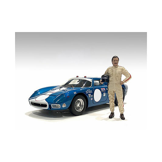 "Racing Legends" 60's Figures A and B Set of 2 for 1/18 Scale Models by American Diorama