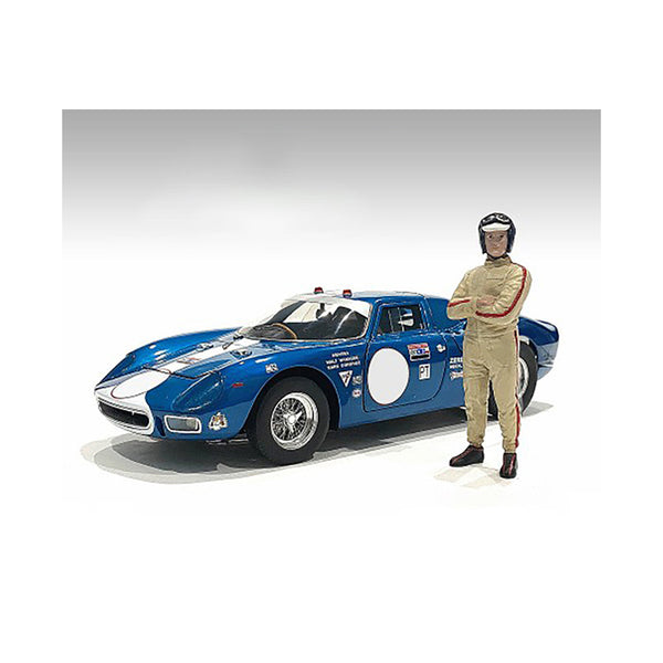 "Racing Legends" 60's Figures A and B Set of 2 for 1/18 Scale Models by American Diorama