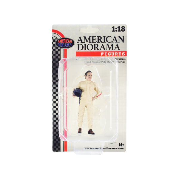 "Racing Legends" 60's Figures A and B Set of 2 for 1/18 Scale Models by American Diorama