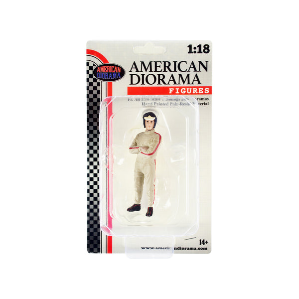 "Racing Legends" 60's Figures A and B Set of 2 for 1/18 Scale Models by American Diorama