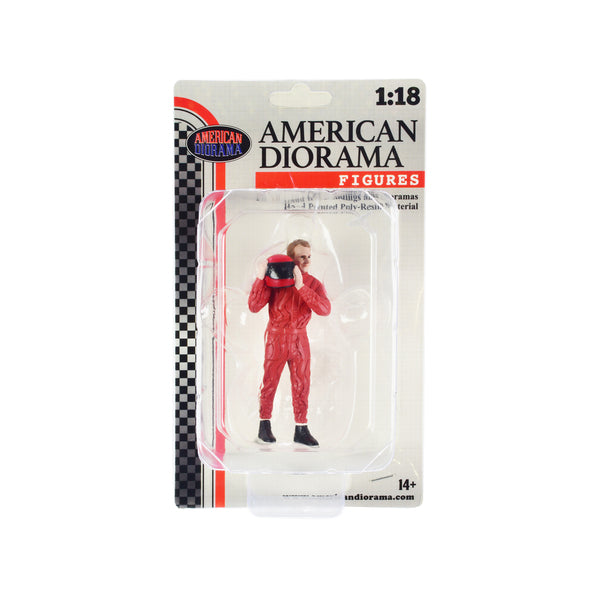 "Racing Legends" 70's Figures A and B Set of 2 for 1/18 Scale Models by American Diorama