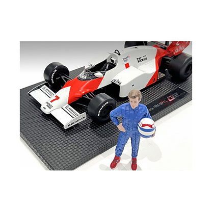 "Racing Legends" 80's Figures A and B Set of 2 for 1/18 Scale Models by American Diorama