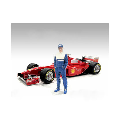 "Racing Legends" 90's Figures A and B Set of 2 for 1/18 Scale Models by American Diorama