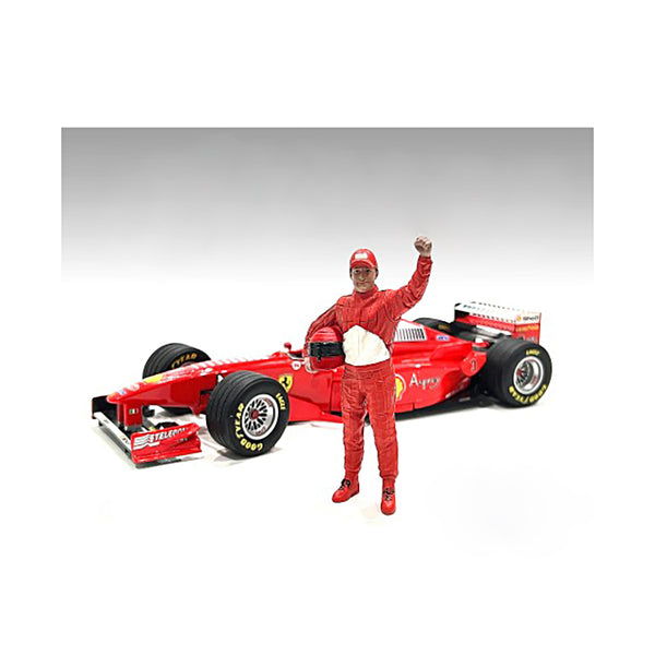 "Racing Legends" 90's Figures A and B Set of 2 for 1/18 Scale Models by American Diorama