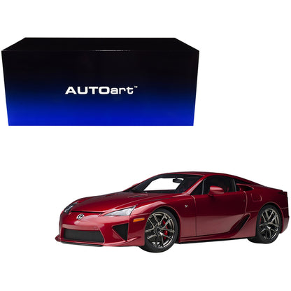 Lexus LFA Pearl Red Metallic 1/18 Model Car by Autoart