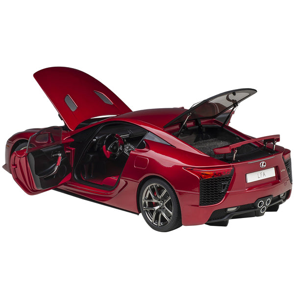 Lexus LFA Pearl Red Metallic 1/18 Model Car by Autoart