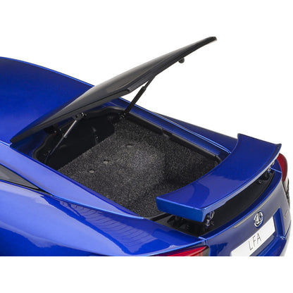 Lexus LFA Pearl Blue Metallic 1/18 Model Car by Autoart