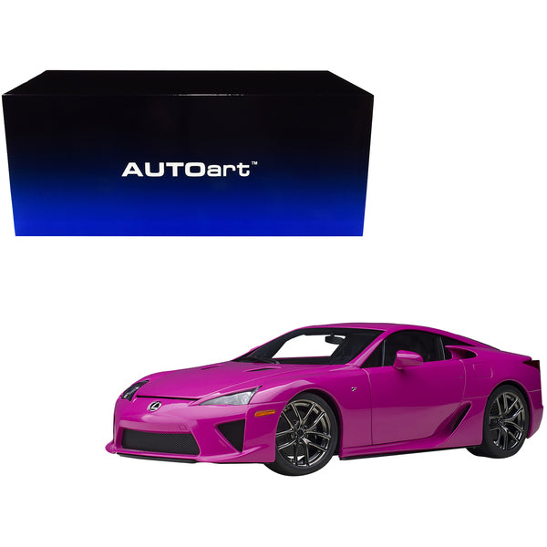 Lexus LFA Passionate Pink 1/18 Model Car by Autoart