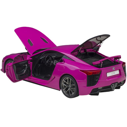 Lexus LFA Passionate Pink 1/18 Model Car by Autoart