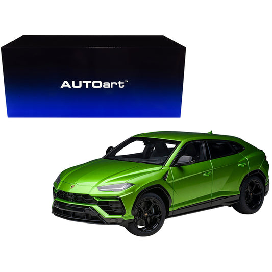 Lamborghini Urus Verde Selvans Pearl Green 1/18 Model Car by Autoart