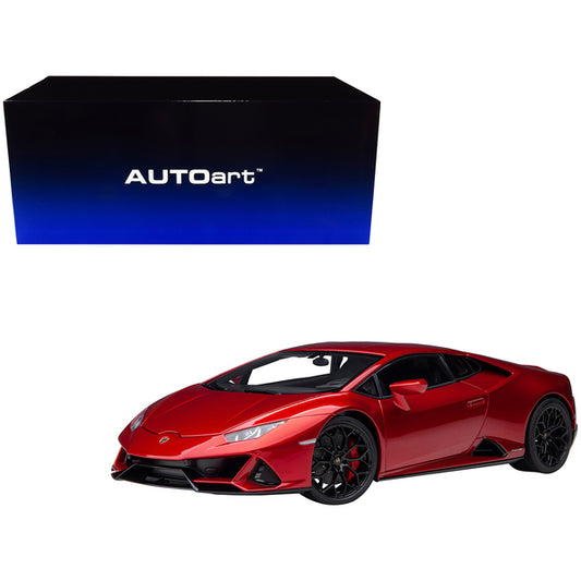 Lamborghini Huracan EVO Rosso Bia Red Metallic 1/18 Model Car by Autoart