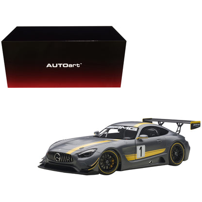 Mercedes AMG GT3 Presentation Car Grey #1 1/18 Model Car by Autoart