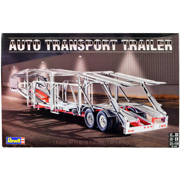 Level 5 Model Kit Auto Transport Trailer 1/25 Scale Model by Revell