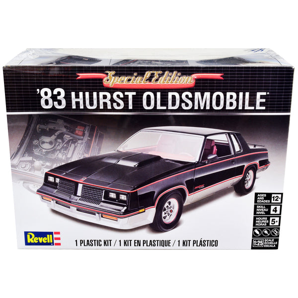 Level 4 Model Kit 1983 Oldsmobile Hurst Cutlass "Special Edition" 1/25 Scale Model by Revell