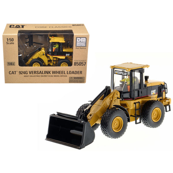 CAT Caterpillar 924G Versalink Wheel Loader with Work Tools with Operator "Core Classics Series" 1/50 by Diecast Masters