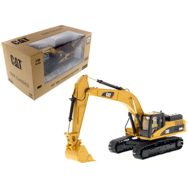 CAT Caterpillar 330D L Hydraulic Excavator with Operator "Core Classics Series" 1/50 Diecast Model by Diecast Masters