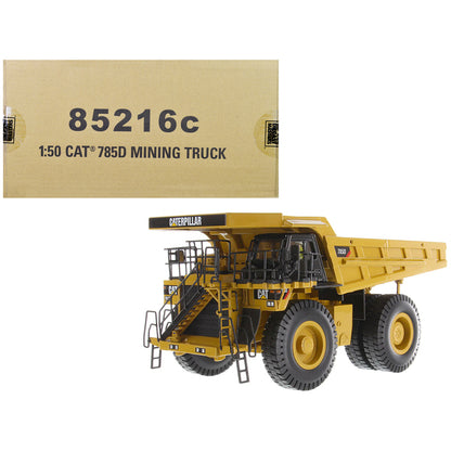 CAT Caterpillar 785D Mining Truck Yellow with Operator "Core Classics" Series 1/50 Diecast Model by Diecast Masters