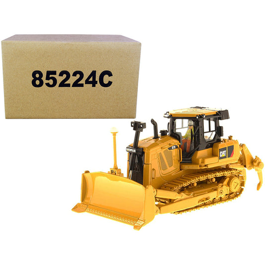 CAT Caterpillar D7E Track Type Tractor with Electric Drive with Operator "Core Classics Series" 1/50 Diecast Model by Diecast Masters