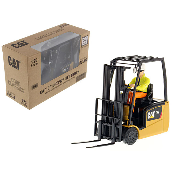 CAT Caterpillar EP16(C)PNY Lift Truck with Operator "Core Classics Series" 1/25 Diecast Model by Diecast Masters