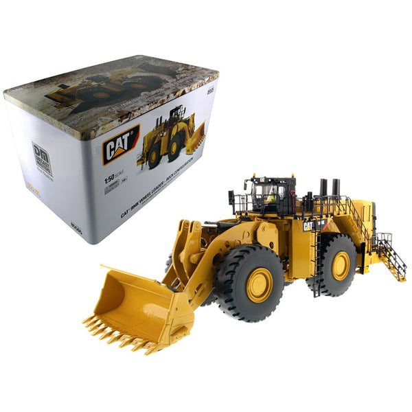 CAT Caterpillar 994K Wheel Loader with Rock Bucket and Operator "High Line Series" 1/50 Diecast Model  by Diecast Masters