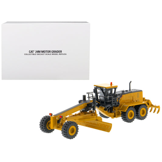 CAT Caterpillar 24M Motor Grader "Elite Series" 1/125 Diecast Model by Diecast Masters