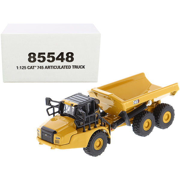 CAT Caterpillar 745 Articulated Dump Truck "High Line" Series 1/125 Diecast Model by Diecast Masters