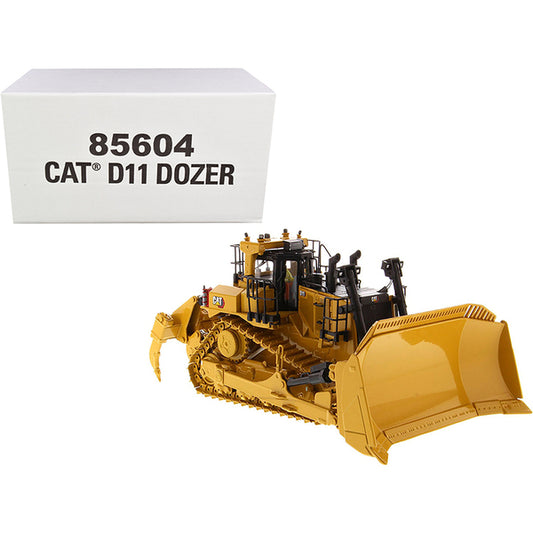 CAT Caterpillar D11 Fusion Track-Type Tractor Dozer with Operator "High Line" Series 1/50 Diecast Model  by Diecast Masters