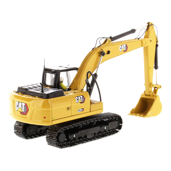 CAT Caterpillar 320 GX Hydraulic Excavator with Operator "High Line" Series 1/50 Diecast Model by Diecast Masters