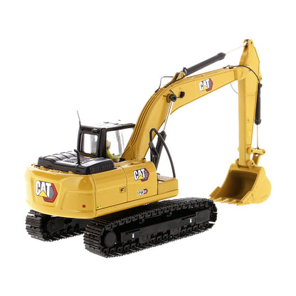 CAT Caterpillar 323 GX Hydraulic Excavator with Operator "High Line" Series 1/50 Diecast Model by Diecast Masters