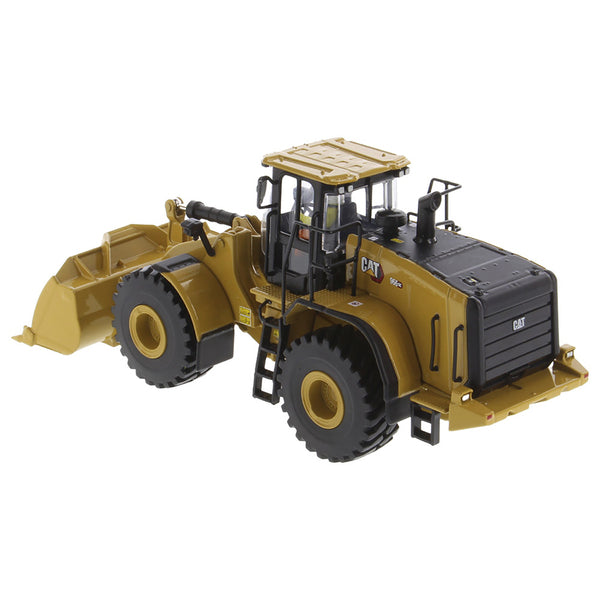 CAT Caterpillar 966 GC Wheel Loader Yellow with Operator "High Line Series" 1/50 Diecast Model by Diecast Masters