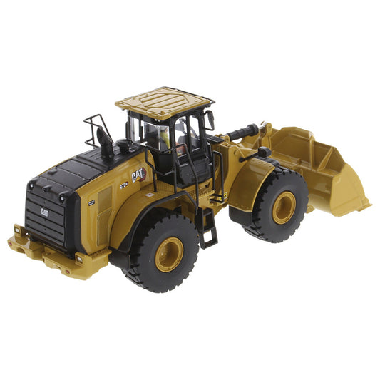 CAT Caterpillar 972 XE Wheel Loader Yellow with Operator "High Line Series" 1/50 Diecast Model by Diecast Masters