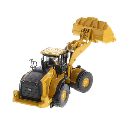 CAT Caterpillar 982 XE Wheel Loader Yellow with Operator "High Line Series" 1/50 Diecast Model by Diecast Masters