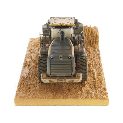 CAT Caterpillar 966M Wheel Loader with Operator (Dirty Version) "Weathered" Series 1/50 Diecast Model by Diecast Masters