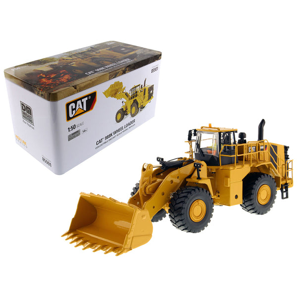 CAT Caterpillar 988K Wheel Loader with Operator "High Line Series" 1/50 Diecast Model by Diecast Masters