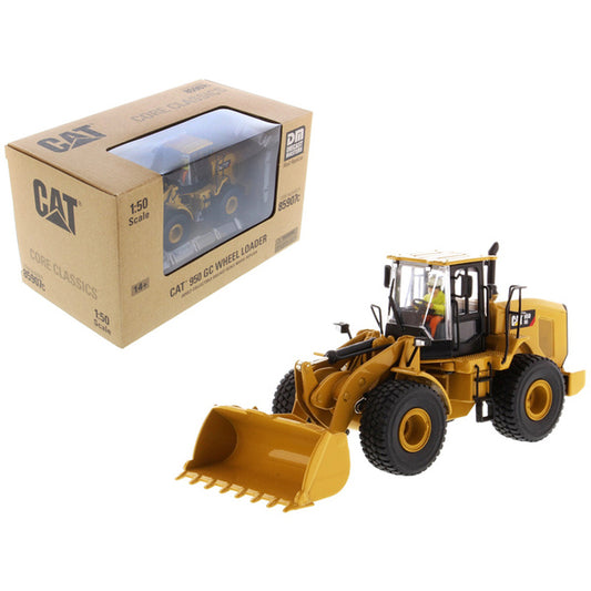 CAT Caterpillar 950 GC Wheel Loader with Operator "Core Classics Series" 1/50 Diecast Model by Diecast Masters