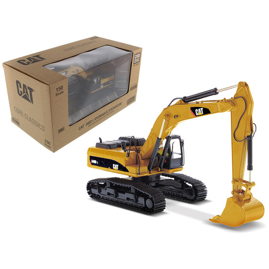 CAT Caterpillar 340D L Hydraulic Excavator with Operator "Core Classics Series" 1/50 Diecast Model by Diecast Masters