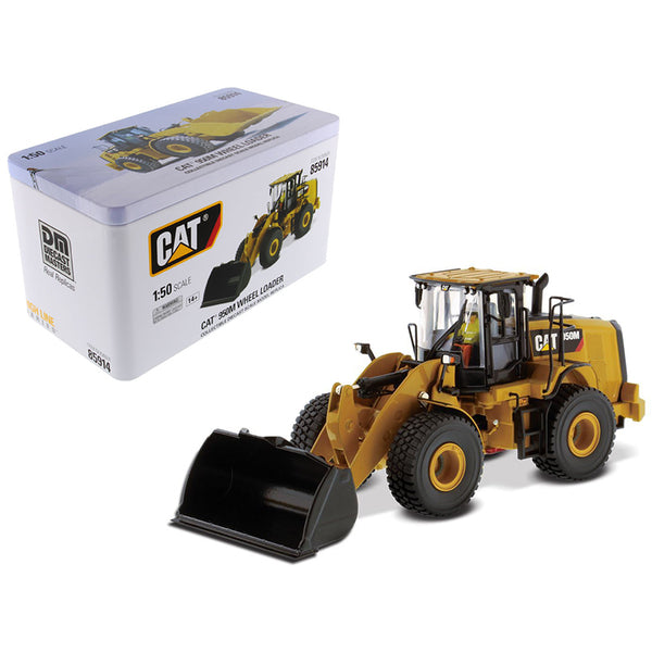 CAT Caterpillar 950M Wheel Loader with Operator "High Line Series" 1/50 Diecast Model by Diecast Masters