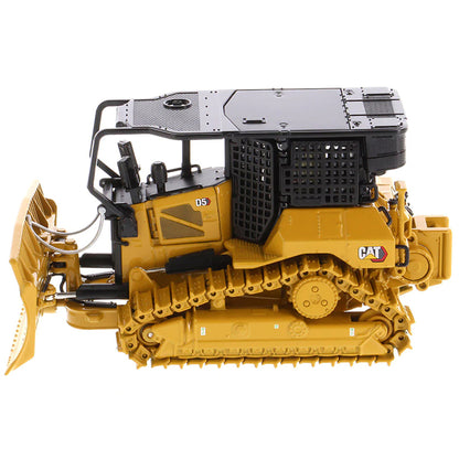 CAT Caterpillar D5 XR Fire Suppression Track Type Dozer Yellow "High Line" Series 1/50 Diecast Model by Diecast Masters