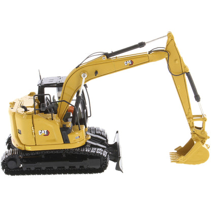 CAT Caterpillar 315 Track Type Hydraulic Excavator Yellow with Operator "High Line" Series 1/50 Diecast Model by Diecast Masters